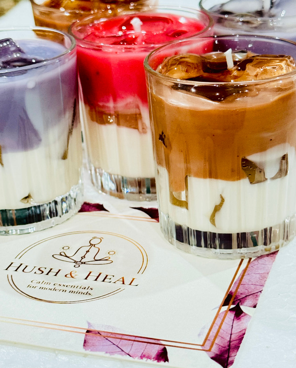 Mini Iced Latte Candle