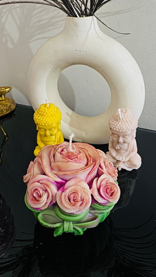 Petals & Promises - Rose Bloom Candle