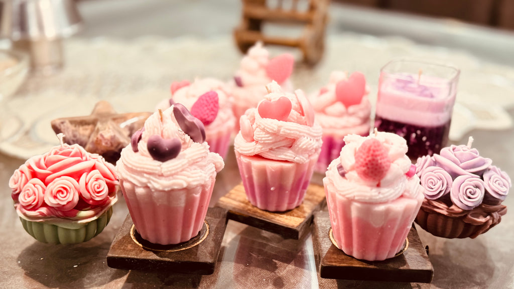 Too Sweet To Eat — Cupcake Candle💕