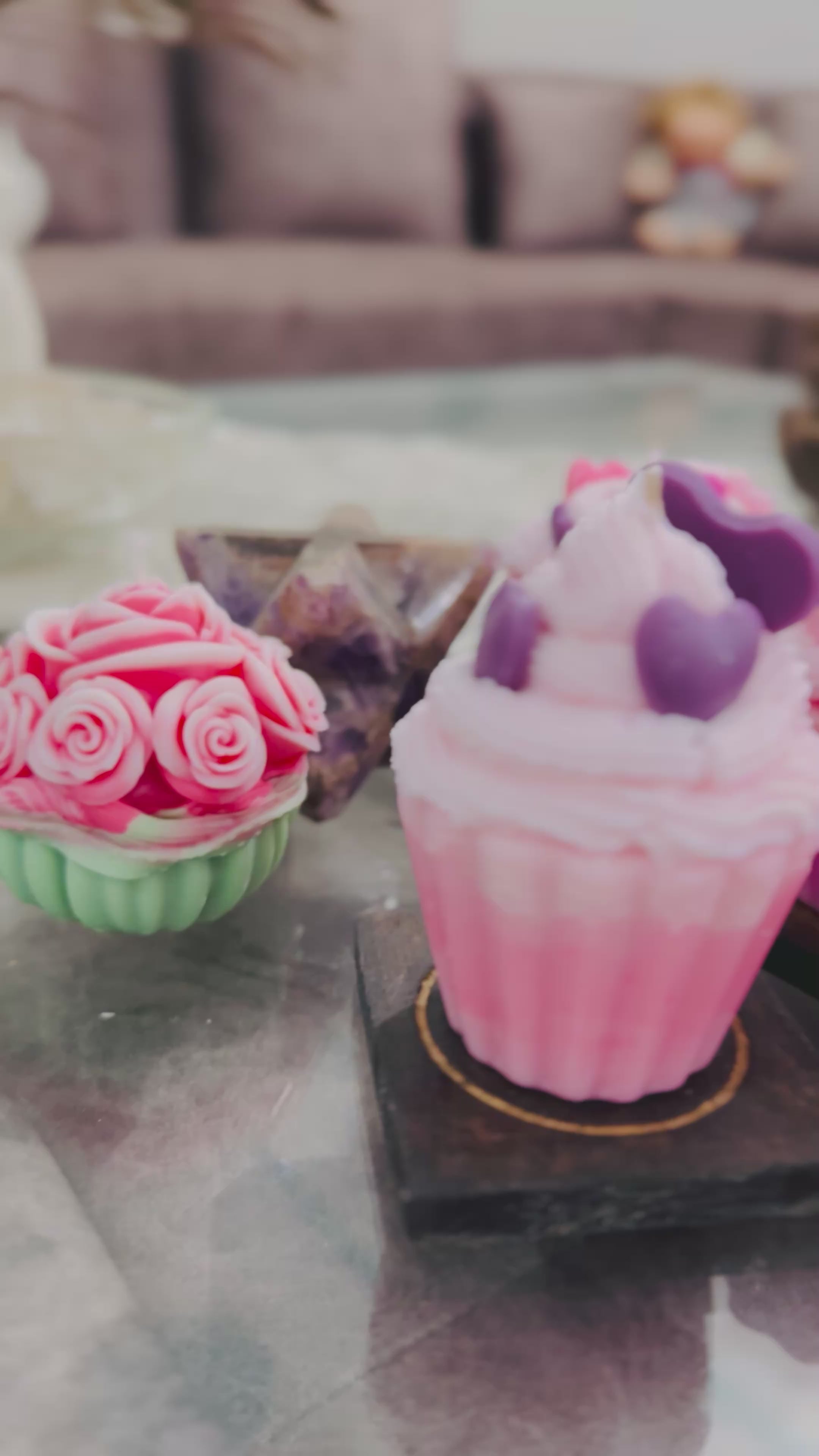 Too Sweet To Eat — Cupcake Candle💕