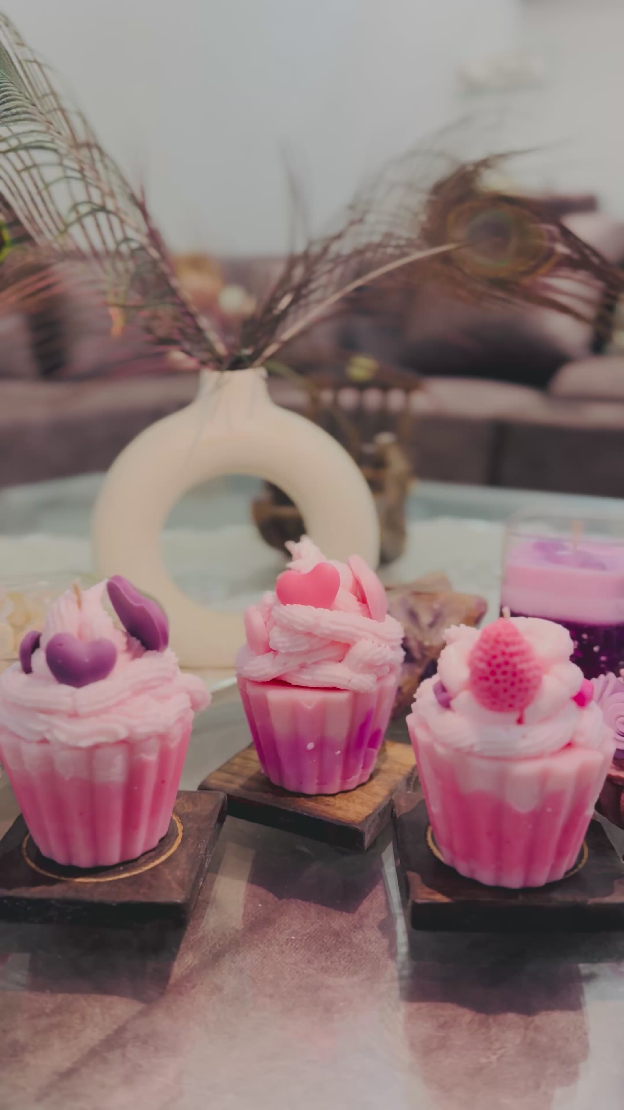 Too Sweet To Eat — Cupcake Candle💕